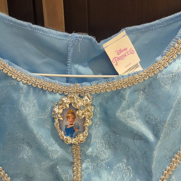 Disney Princess Cinderella Blue Dress - Size M. 8-10 NWT - Picture 2 of 5